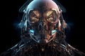 Android or robot with artificial intelligence. Generative AI Royalty Free Stock Photo