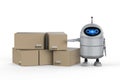 Android robot warehouse