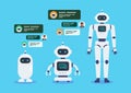 Android Robots Artificial intelligence chat bot