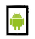 Android Tablet Royalty Free Stock Photo