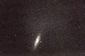 Andromeda galaxy - astrophotography wonder in the sky Royalty Free Stock Photo