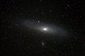 Andromeda Galaxy Messier 31 and Messier 32 taken from Romania