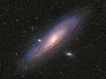 Andromeda Galaxy (Messier 31, NGC 224) a barred spiral galaxy