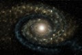 Andromeda twirl in the galaxy Elements of this image furnished by NASA