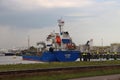 Andros Oil Products Tanker in the Waalhaven harbor