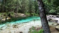 andscape on a Turquoise Lake in the Italian Dolomites - 5K