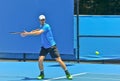 Andy Murray playing in the Australian Open