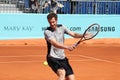 Andy Murray at the practice. Madrid Open 2015. Royalty Free Stock Photo