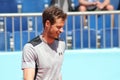 Andy Murray practice. Madrid Open 2015. Royalty Free Stock Photo