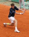 Andy Murray at Roland Garros 2009 Royalty Free Stock Photo