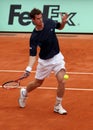 Andy Murray at Roland Garros 2009 Royalty Free Stock Photo