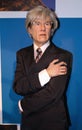Andy Warhol at Madame Tussaud's Royalty Free Stock Photo