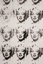 Andy Warhol, Marilyn Monroe in black and white, Moderna Museet Royalty Free Stock Photo