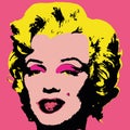 Andy Warhol, Marilyn Monroe 1967, vector editorial illustration