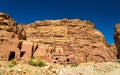 Aneisho Tomb at Petra. UNESCO Heritage Site in Jordan