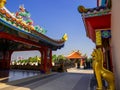 Anek Kusala Sala Chinese Temple, Pattaya, Thailand Royalty Free Stock Photo