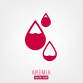 Anemia and Hemophilia icon