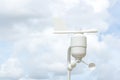 Anemometer Meteorology station Royalty Free Stock Photo