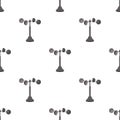 Anemometer pattern seamless vector