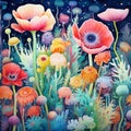 Anemone Symphony: Vibrant Spindles of Marine Artistry