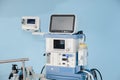 Anesthetic machine. Apparatus for anesthesia. Operating apparatus Royalty Free Stock Photo