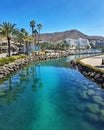 Anfi del Mar beautifull place in Gran Canaria Royalty Free Stock Photo