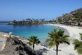Anfi fel Mst beach, Island of Gran Canaria, Spain Royalty Free Stock Photo