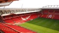 Anfield Road stadium in Liverpool