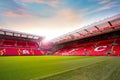 Anfield stadium of Liverpool FC in UK Royalty Free Stock Photo