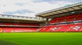 Anfield stadium, Liverpool, United Kingdom Royalty Free Stock Photo