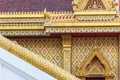 Phra ubosot in buddhist temple Wat Lo Sutthawat Royalty Free Stock Photo