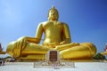 The largest Buddha in the world at Wat Muang