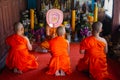 Ordain become a novice monk or little neophyte