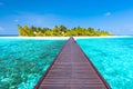 Angaga Resort. Maldives. Royalty Free Stock Photo