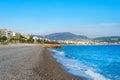 Angalis promenade beach Nice France