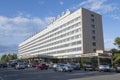 The Angara Hotel on a sunny September day, Irkutsk Royalty Free Stock Photo