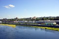 Angara River in Irkutsk, Siberia Royalty Free Stock Photo