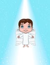 Angel ascending Royalty Free Stock Photo