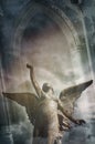 Angel ascending Royalty Free Stock Photo