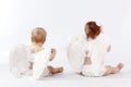 Angel babies Royalty Free Stock Photo