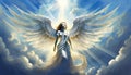 Angel bringing Light Royalty Free Stock Photo