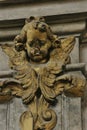 An angel with a broken face in ÃÂ©glise Saint-Merry Church