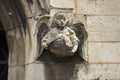 Angel on church wall Royalty Free Stock Photo