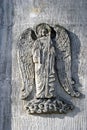 An angel. Decoration of a churh in Novodevichy convent in Moscow
