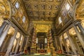 Angel Decorations High Altar Basilica Santa Maria Maggiore Rome Italy