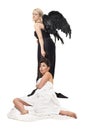 Angel and devil Royalty Free Stock Photo