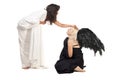 Angel and devil Royalty Free Stock Photo