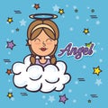 Angel Fairy Godmother pop art