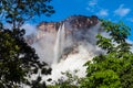 Angel Falls Salto Angel Royalty Free Stock Photo