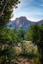 Angel falls view from Carrao river in Canaima National Park. Royalty Free Stock Photo